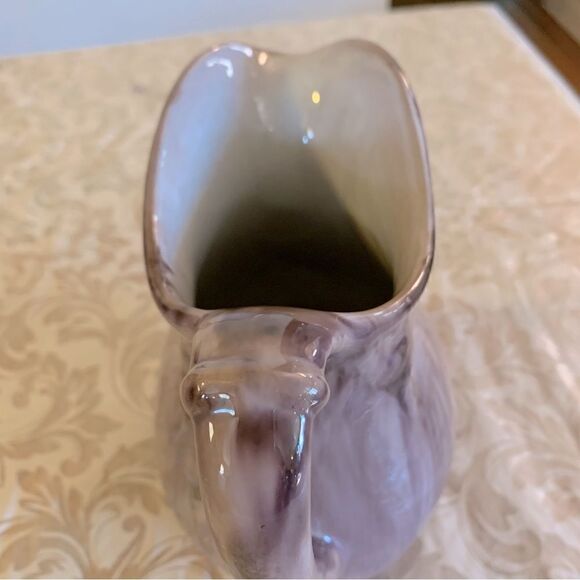 Stangl Pottery Terra Rose Pitcher 6.5” Violet Trenton NJ USA gorgeous no chips - Picture 6 of 7